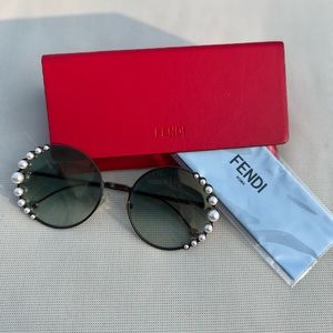 Fendi Pink Pearl Sunglasses